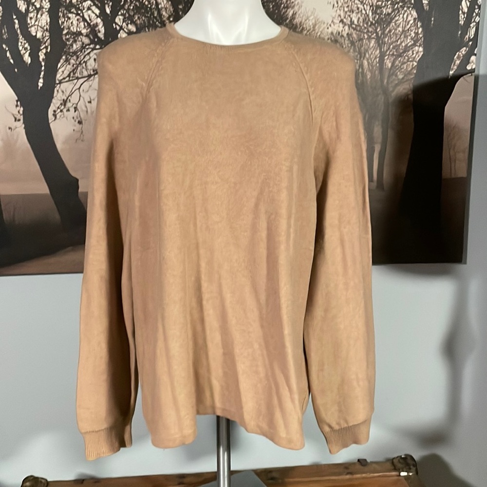 J. McLaughlin Camel Sweater - XL